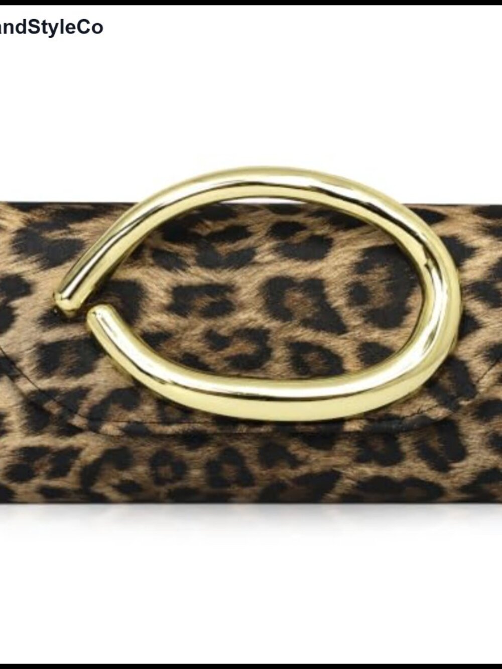 Evening Clutch Purse with Metal Handle & Detachable Chain